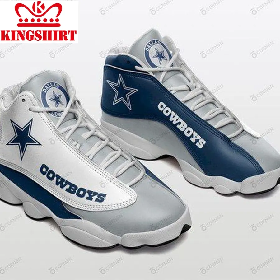 Dallas Cowboys Air Jd13 Jordan 13 Sneakers 012