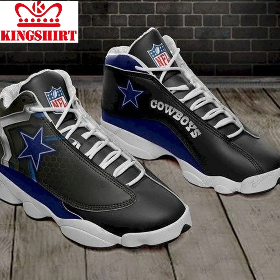 Dallas Cowboys  Air Jd13 Jordan 13 Sneakers 186