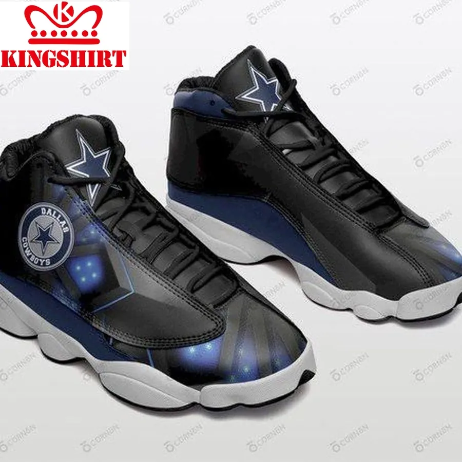 Dallas Cowboys Air Jd13 Sneakers 020 Custom Jordan