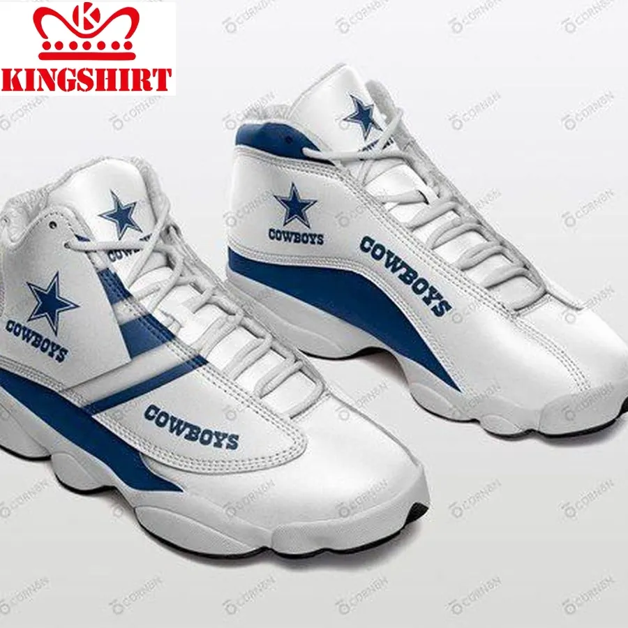Dallas Cowboys Air Jd13 Sneakers 390 Custom Jordan
