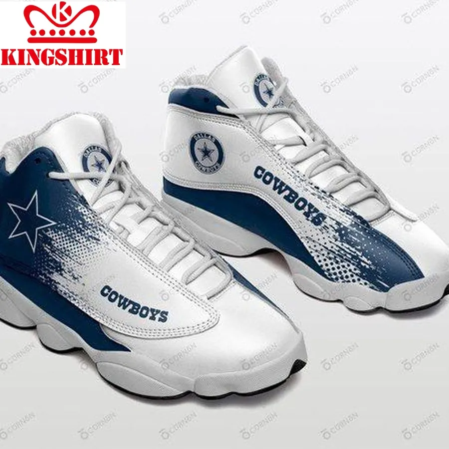 Dallas Cowboys Air Jd13 Sneakers 404 Custom Jordan