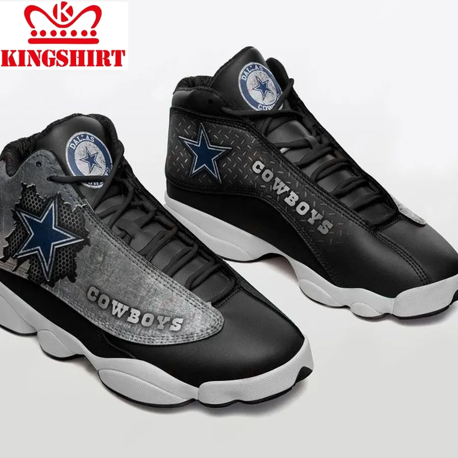 Dallas Cowboys Football Jordan 13 Shoes  Sneakers