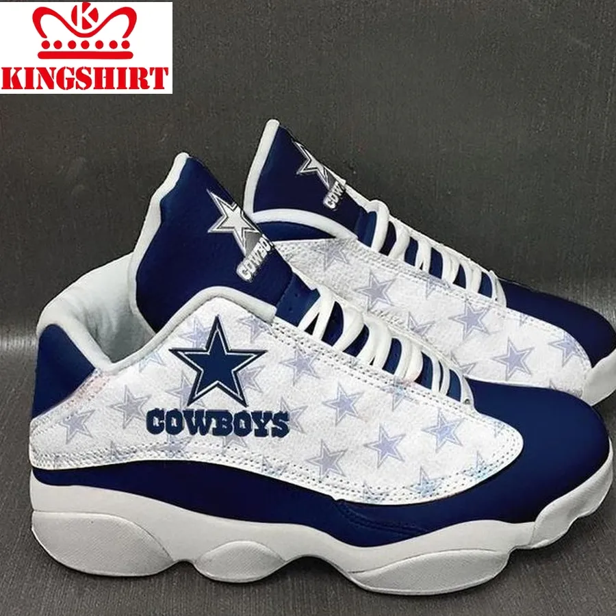 Dallas Cowboys Football Jordan 13 Sneakers