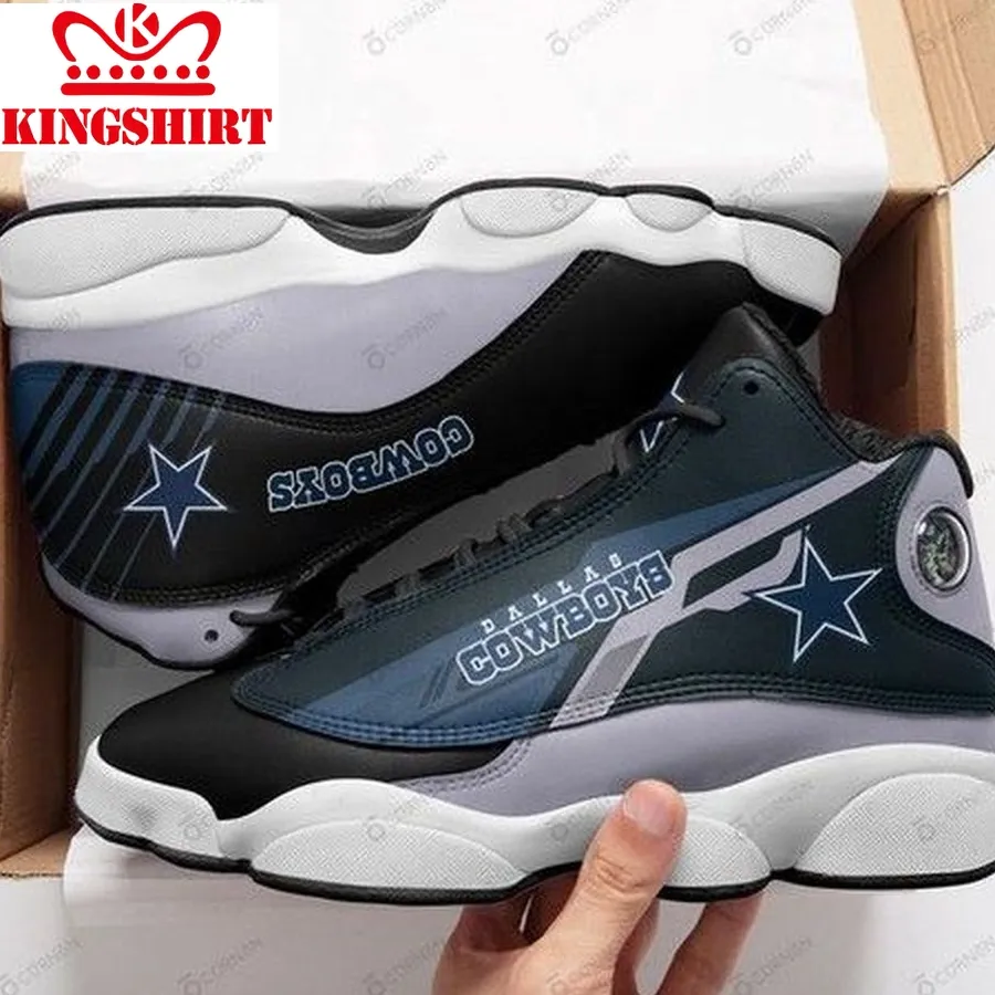Dallas Cowboys Personalized Air Jordan 13 Sneakers Sneakers Personalized Shoes Sport Sneakers V1194