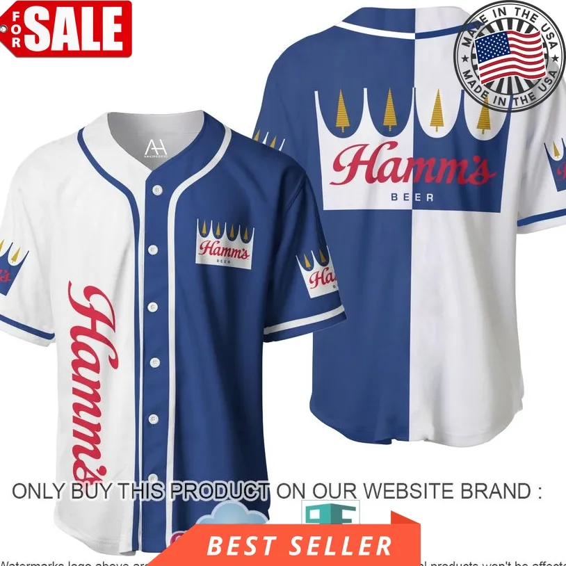 Hamm's Beer Baseball Jersey