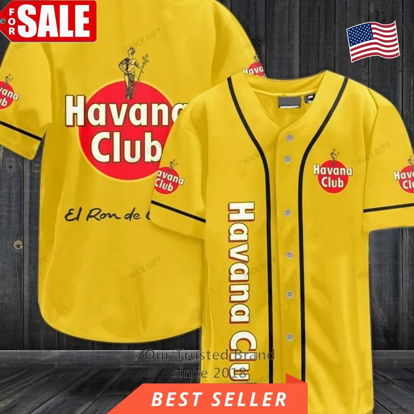 Havana Club Logo Baseball Jersey