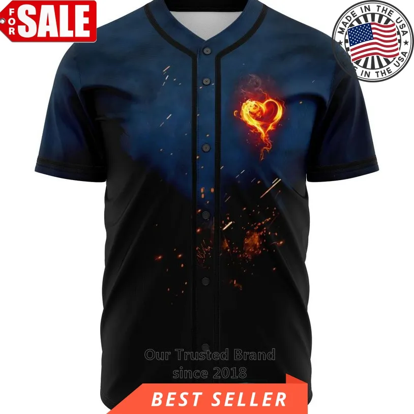 Hearts On Fire Dabin Illenium Baseball Jersey