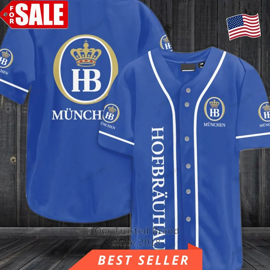 Hofbrau Munchen Baseball Jersey Shirt