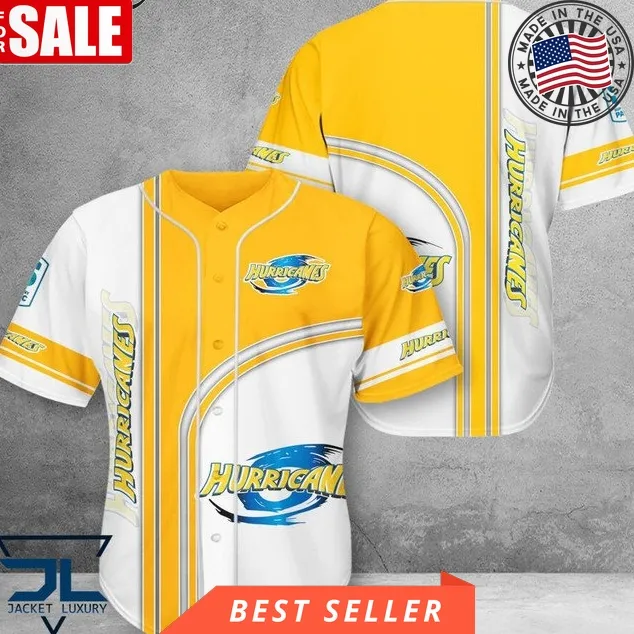 Hurricanes Rugby Baseball Jersey