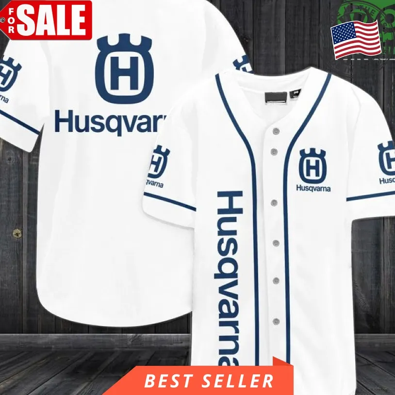 Husqvarna Baseball Jersey Shirt
