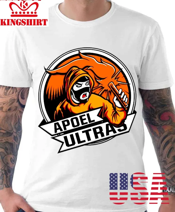 Orange Logo Apoel Ultras Unisex T Shirt