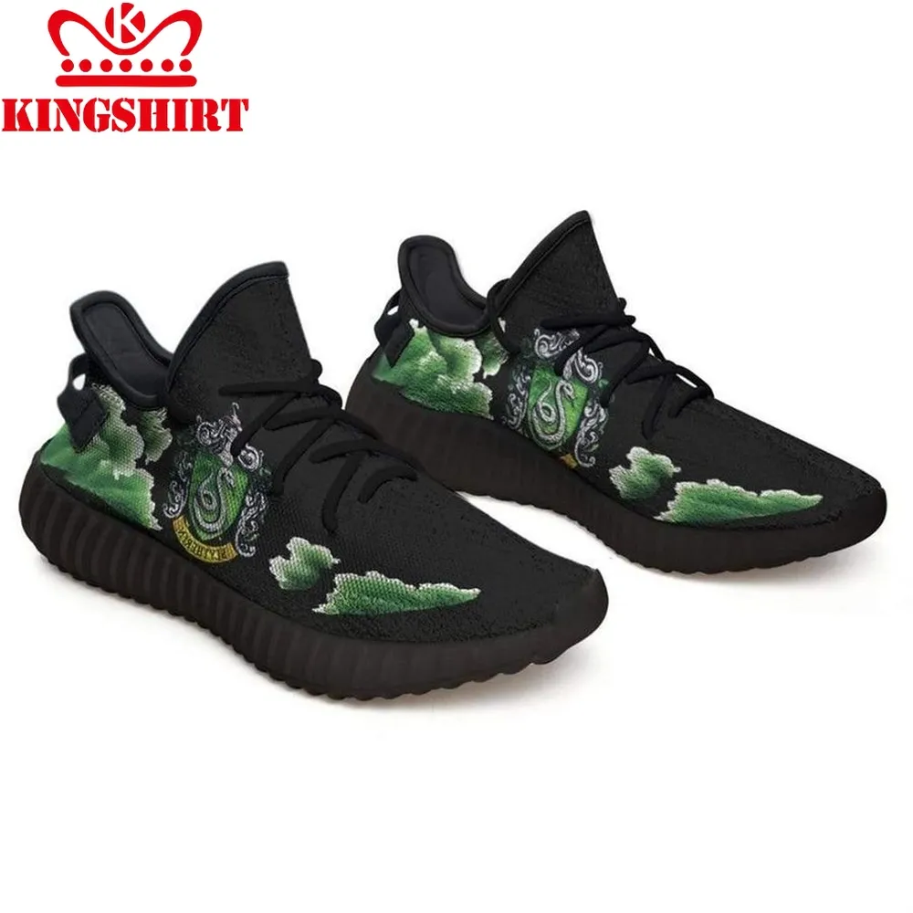 Trendding Harry Potter Slytherin House Yeezy Sneakers Shoes