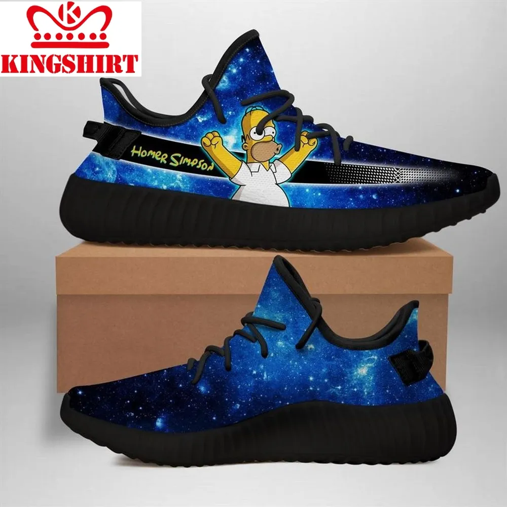 Trendding The Simpsons Homer Simpson Yeezy Sneakers Shoes