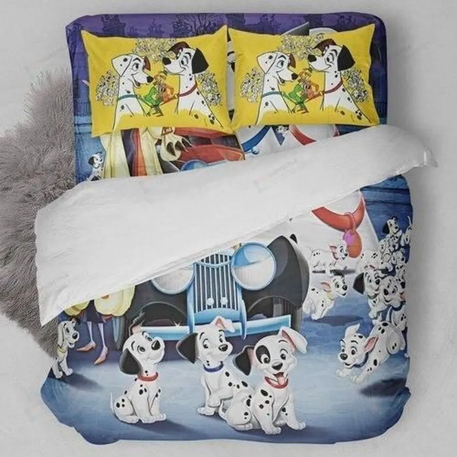 101 Dalmatians Bedding Set (Duvet Cover &Amp Pillow Cases)