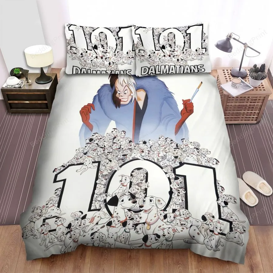 101 Dalmatians Disney Classic Bed Sheets Spread Comforter Duvet Cover Bedding Sets