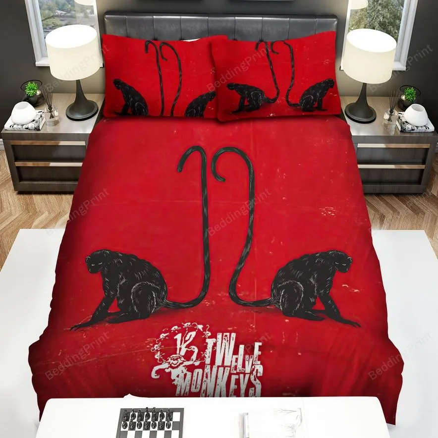 12 Monkeys (20152018) A Terry Gilliam Film Movie Poster Bed Sheets Spread Comforter Duvet Cover Bedding Sets