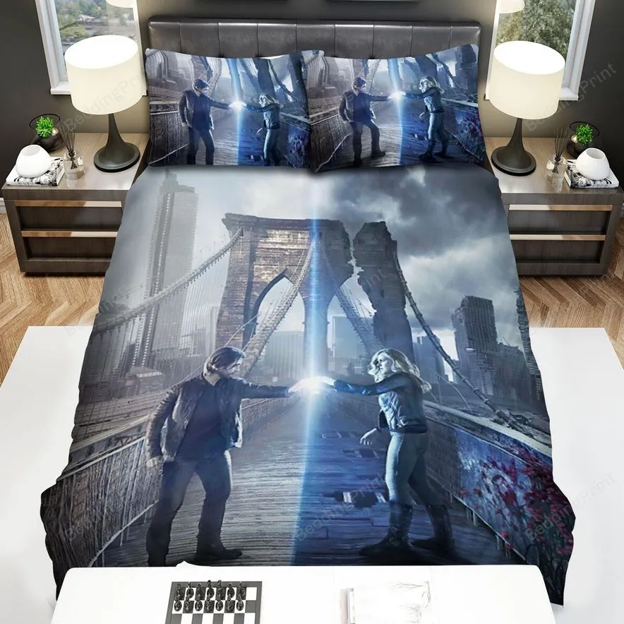 12 Monkeys (20152018) Change The Past Movie Poster Bed Sheets Spread Comforter Duvet Cover Bedding Sets