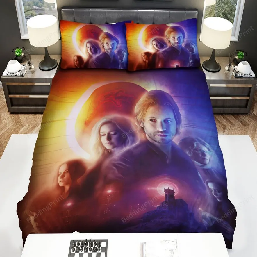 12 Monkeys (20152018) Clim The Steps, Ring The Bell Movie Poster Bed Sheets Spread Comforter Duvet Cover Bedding Sets