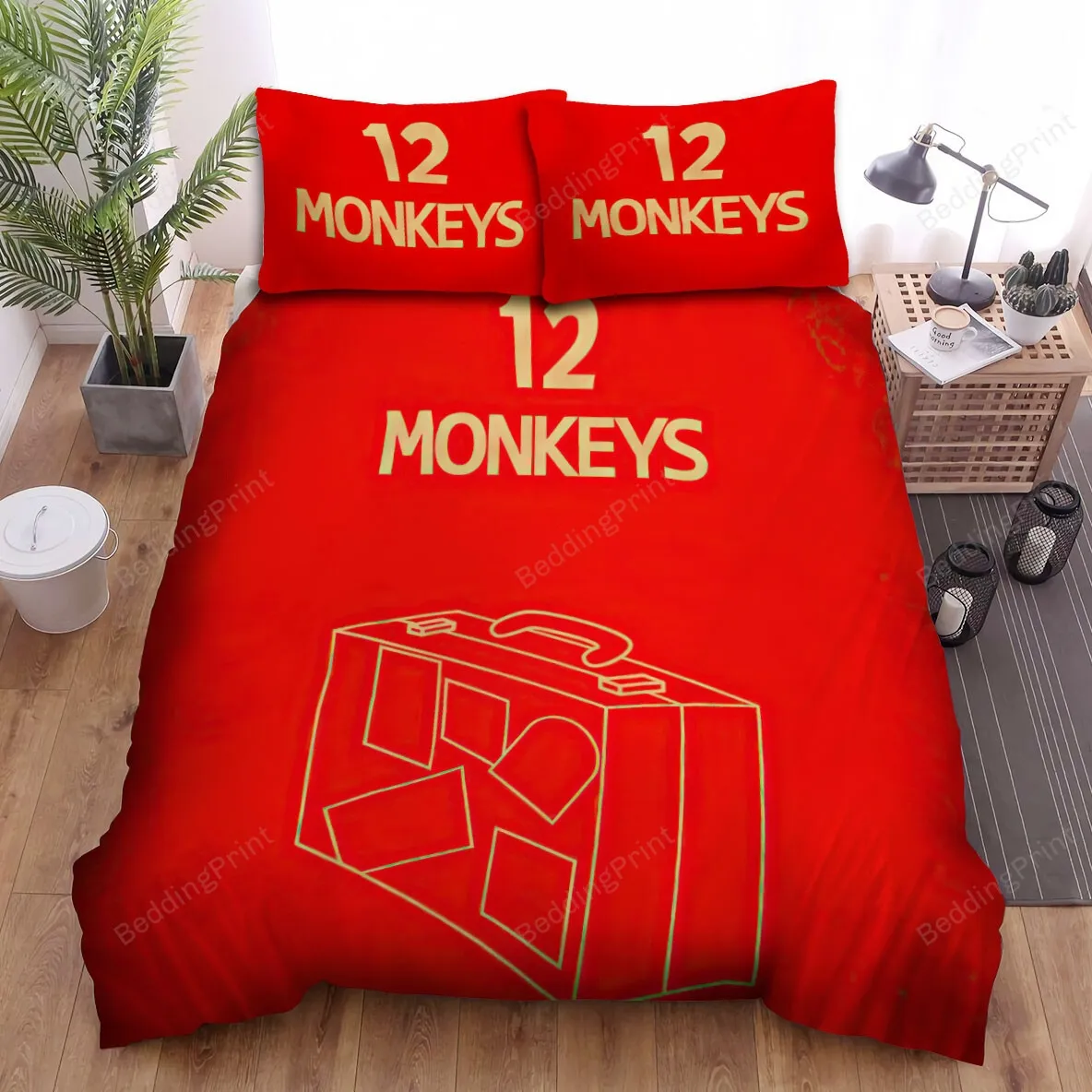 12 Monkeys (20152018) Package Movie Poster Bed Sheets Spread Comforter Duvet Cover Bedding Sets