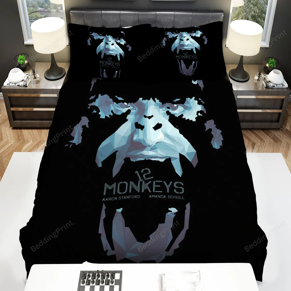 12 Monkeys (20152018) Poster Movie Poster Bed Sheets Spread Comforter Duvet Cover Bedding Sets Ver 2
