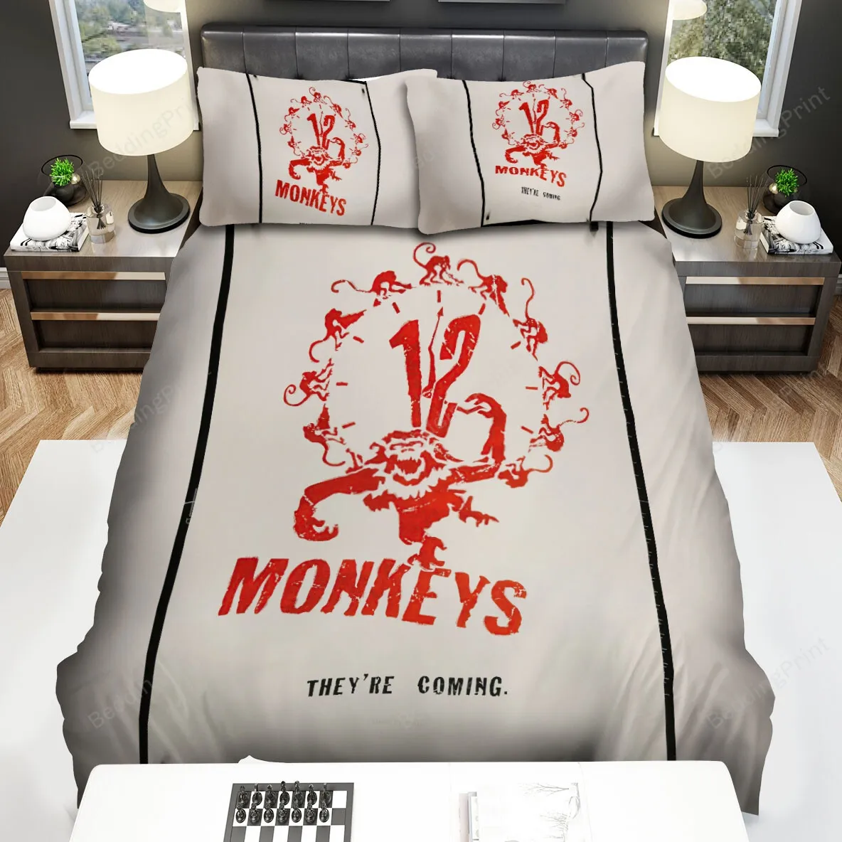 12 Monkeys (20152018) Poster Movie Poster Bed Sheets Spread Comforter Duvet Cover Bedding Sets Ver 7