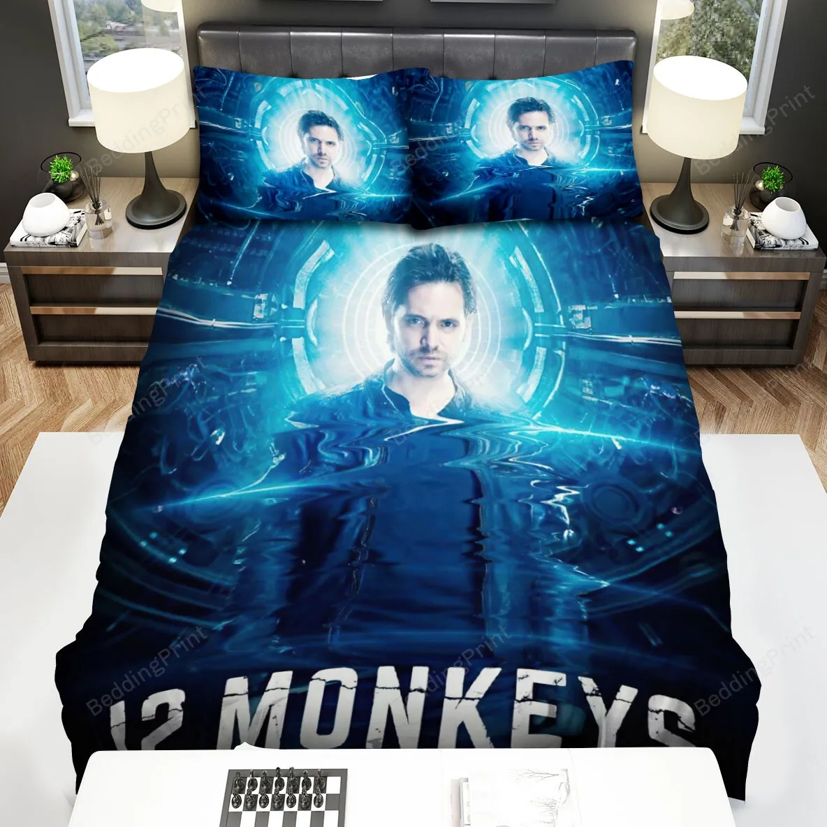 12 Monkeys (20152018) Sacrifice The Past Movie Poster Bed Sheets Spread Comforter Duvet Cover Bedding Sets