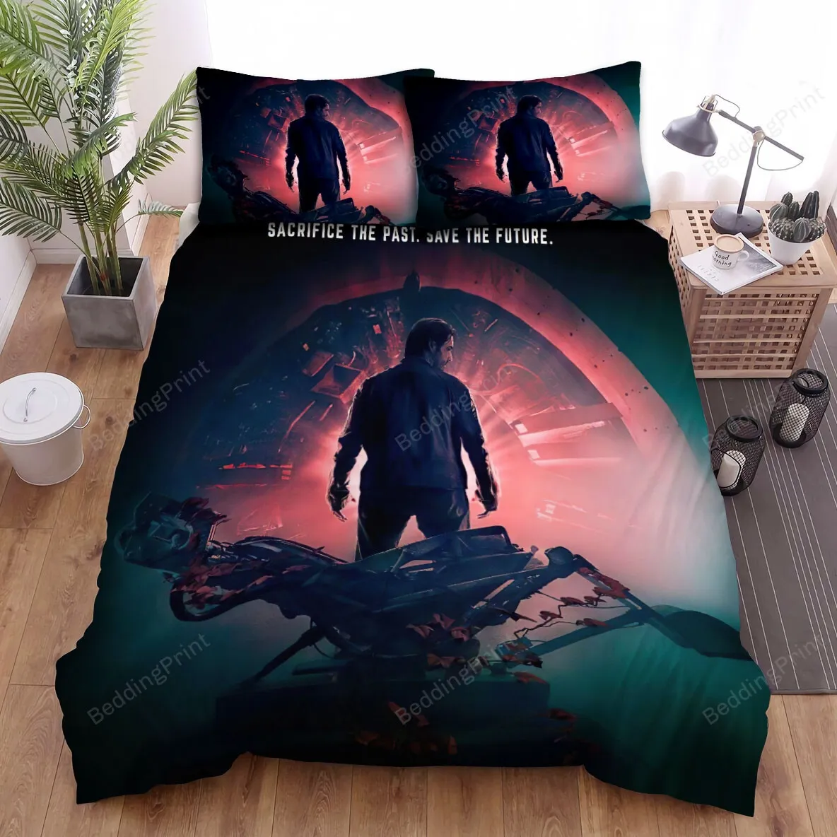 12 Monkeys (20152018) Save The Future Movie Poster Bed Sheets Spread Comforter Duvet Cover Bedding Sets