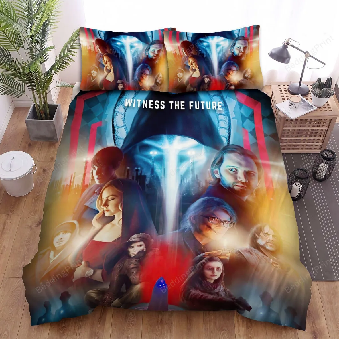 12 Monkeys (20152018) Witness The Future Movie Poster Bed Sheets Spread Comforter Duvet Cover Bedding Sets