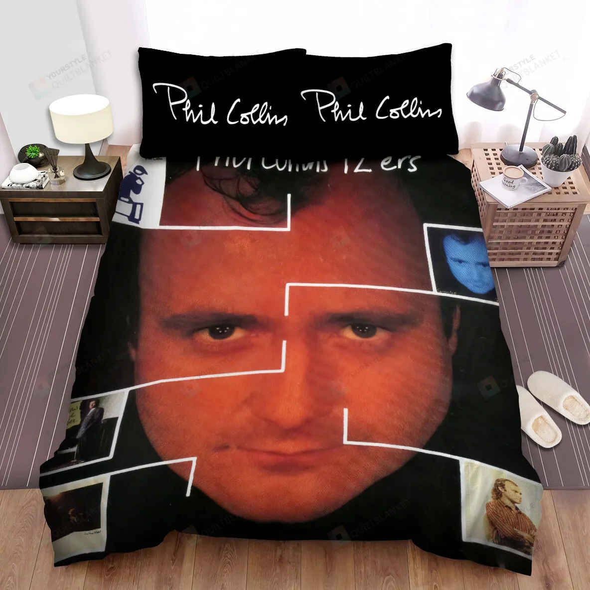 12'Ers Phil Collins Bed Sheets Spread Comforter Duvet Cover Bedding Sets
