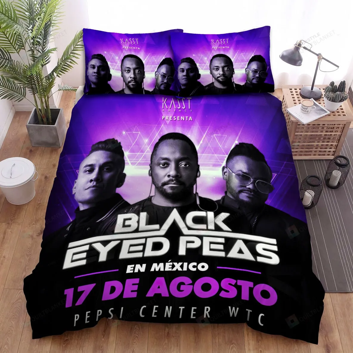 17 De Agosto The Black Eyed Peas Bed Sheets Spread Comforter Duvet Cover Bedding Sets