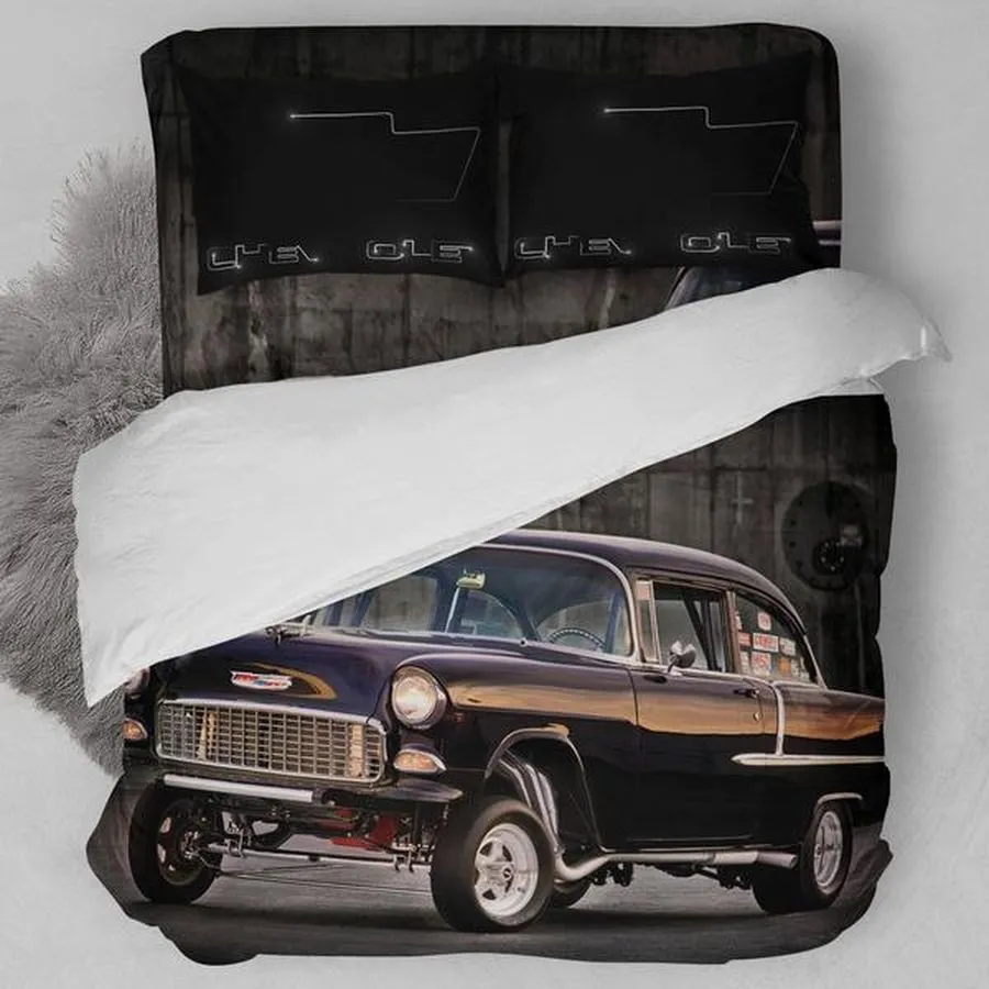 1955 Chevy10 Bedding Set Duvet Cover Set