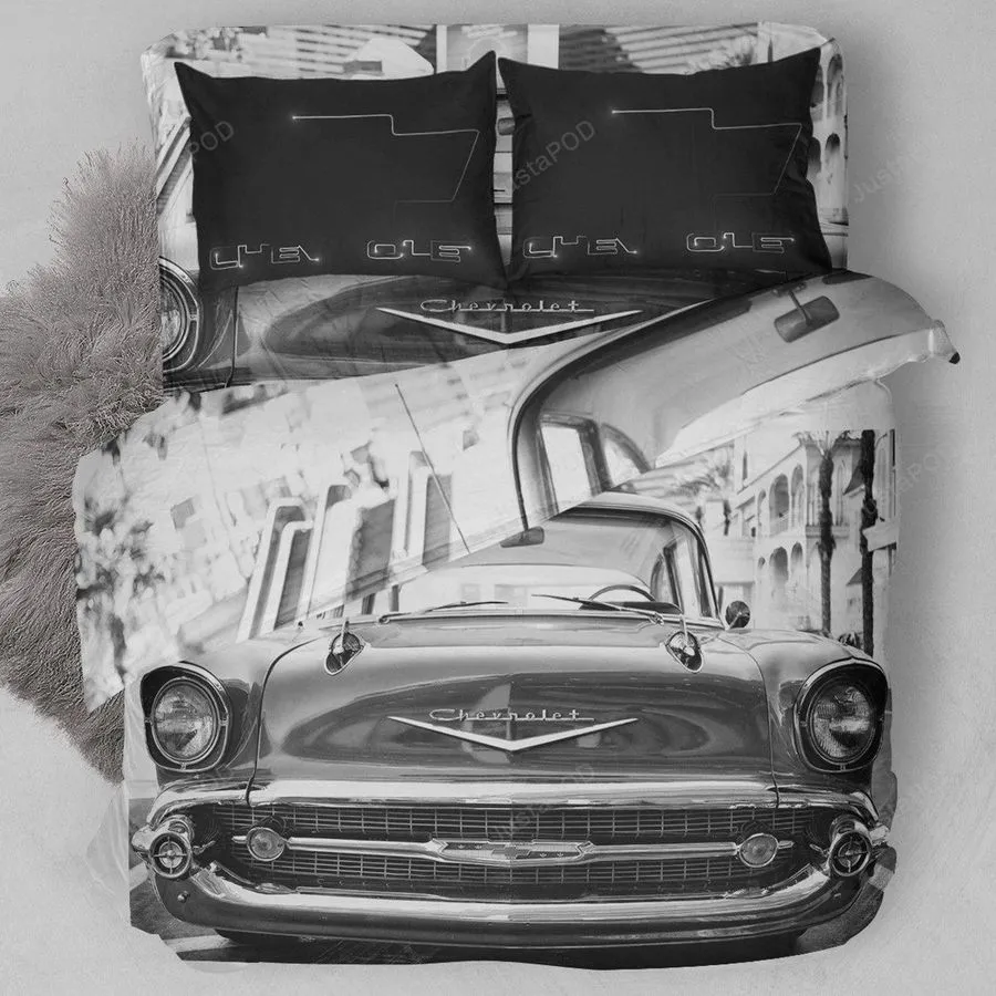 1957 Chevrolet Bedding Set (Duvet Cover &Amp Pillow Cases)