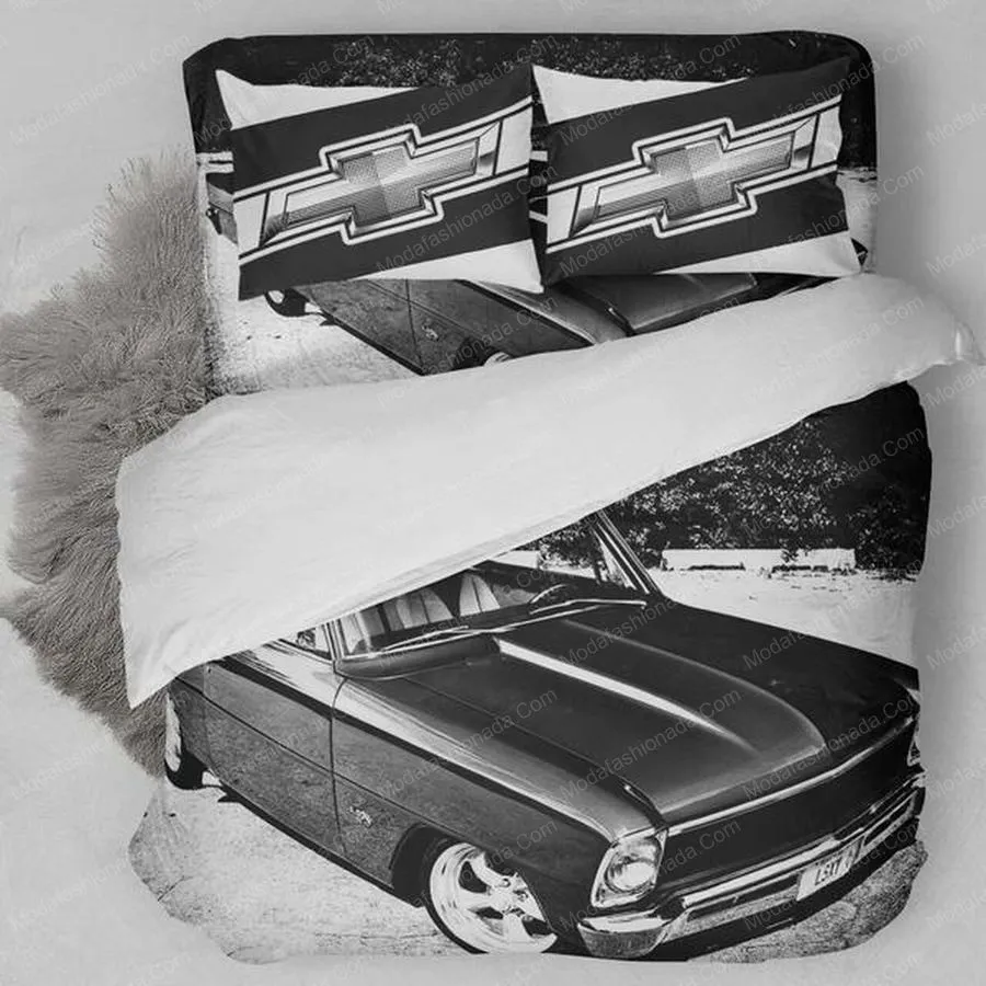 1966 Chevrolet Chevy Ii Nova Car 6 Bedding Set  Duvet Cover  3D New Luxury  Twin Full Queen King Size Comforter C