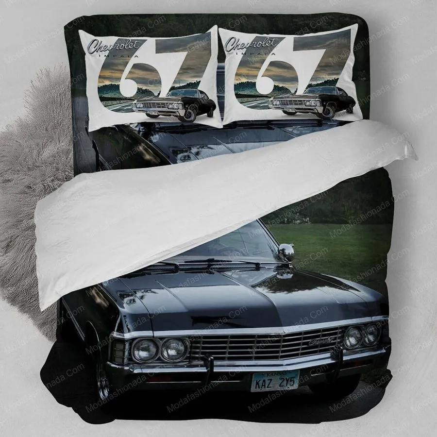 1967 Chevrolet Impala Car 12 Bedding Set  Duvet Cover  3D New Luxury  Twin Full Queen King Size Comforter