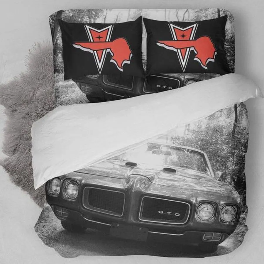 1967 Pontiac Gto Car Bedding Set Duvet Cover Set