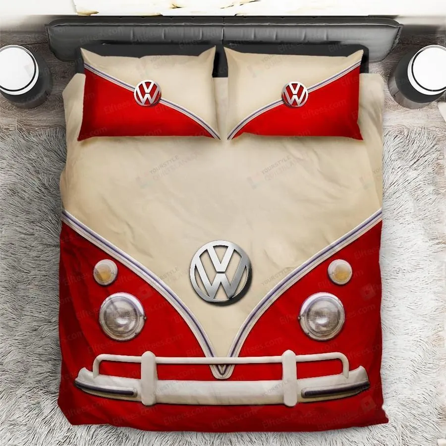 1967 Volkswagen Bed Set (Duvet Cover &Amp Pillow Cases)