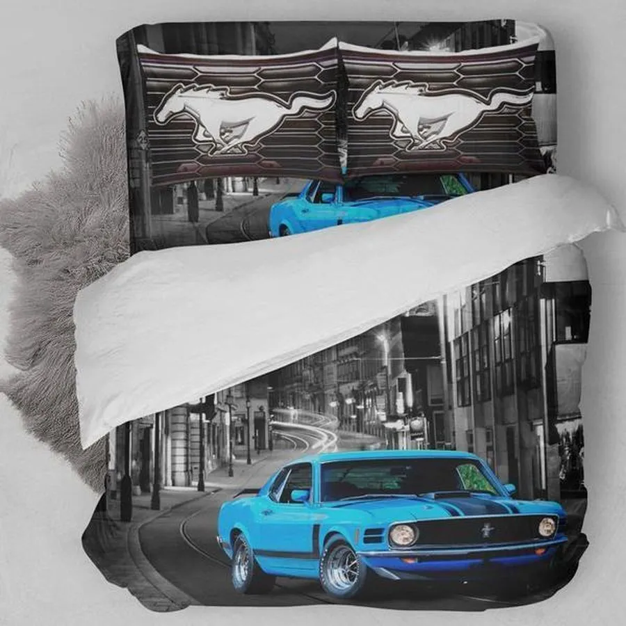 1970 Mustang Mach Bedding Set Duvet Cover Set