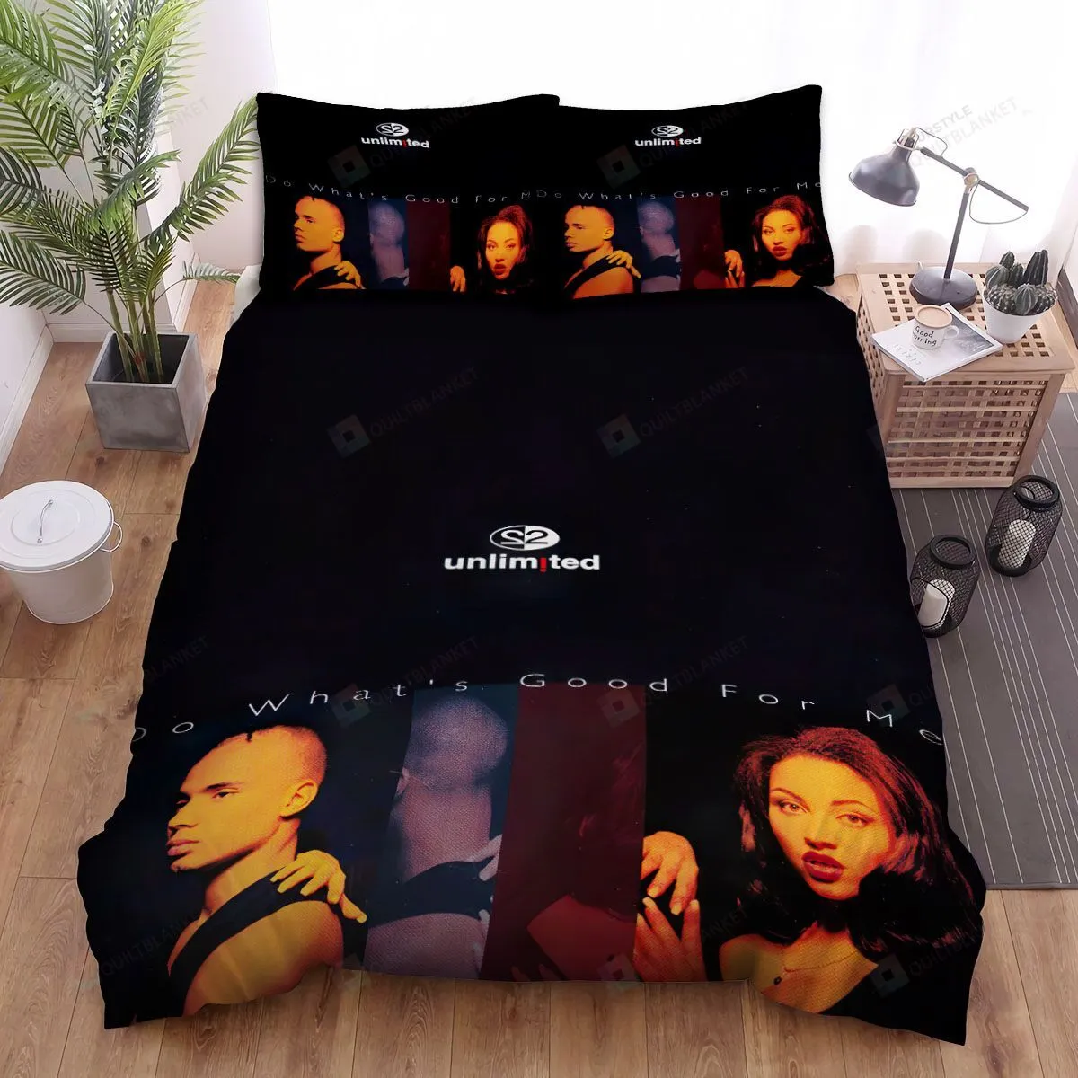 2 Unlimited Do What's Good For Me Bed Sheets Spread Comforter Duvet Cover Bedding Sets