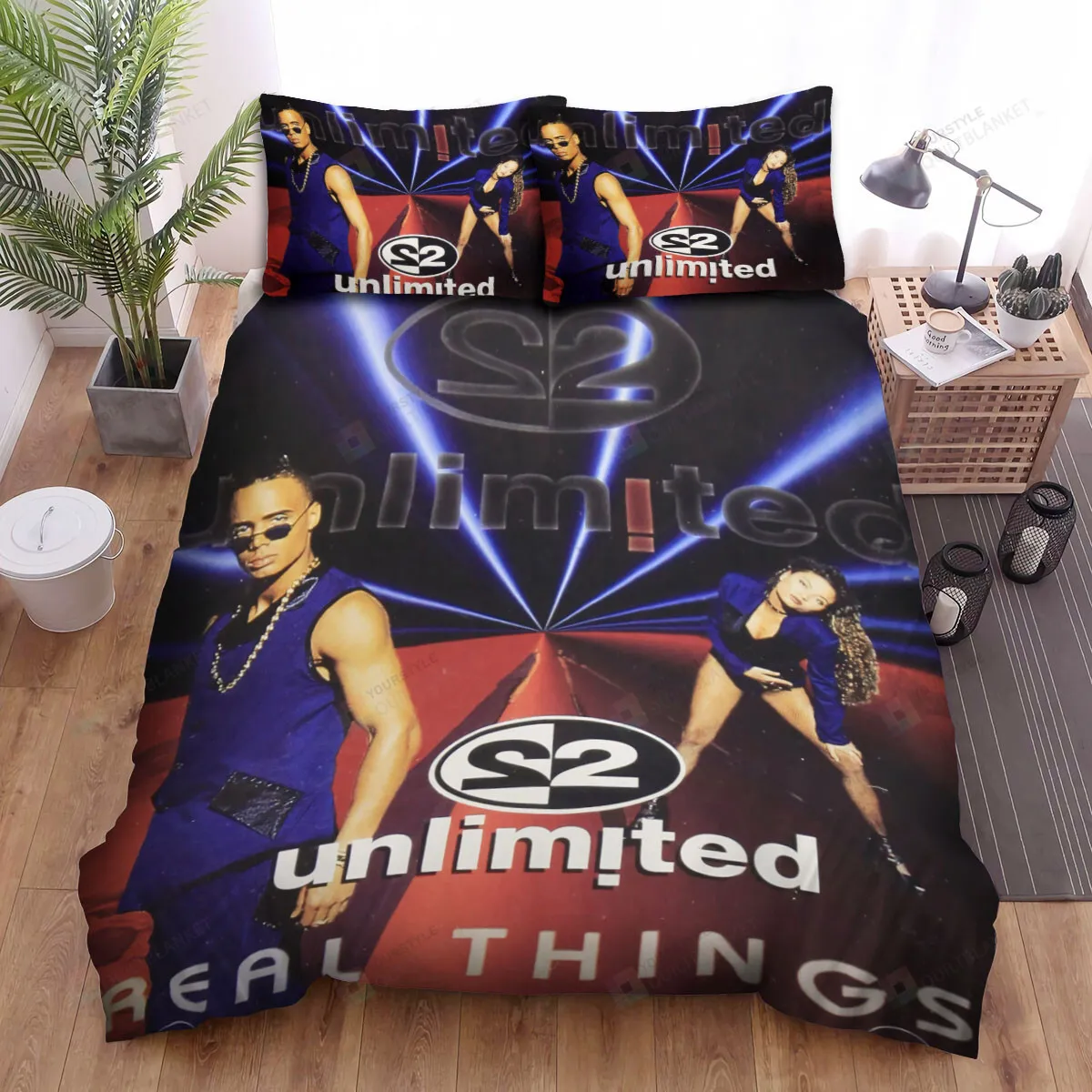 2 Unlimited Real Things Bed Sheets Spread Comforter Duvet Cover Bedding Sets
