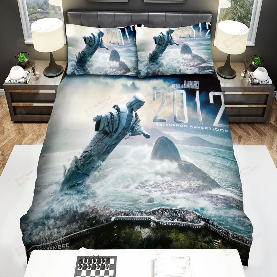 2012 (I) Movie Poster 2 Bed Sheets Spread Comforter Duvet Cover Bedding Sets