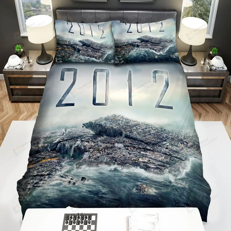 2012 (I) Movie Poster 3 Bed Sheets Spread Comforter Duvet Cover Bedding Sets