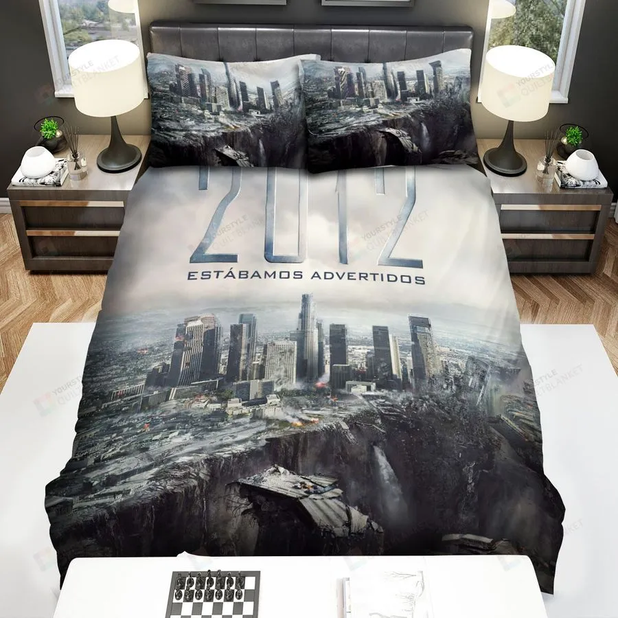 2012 (I) Movie Poster 4 Bed Sheets Spread Comforter Duvet Cover Bedding Sets