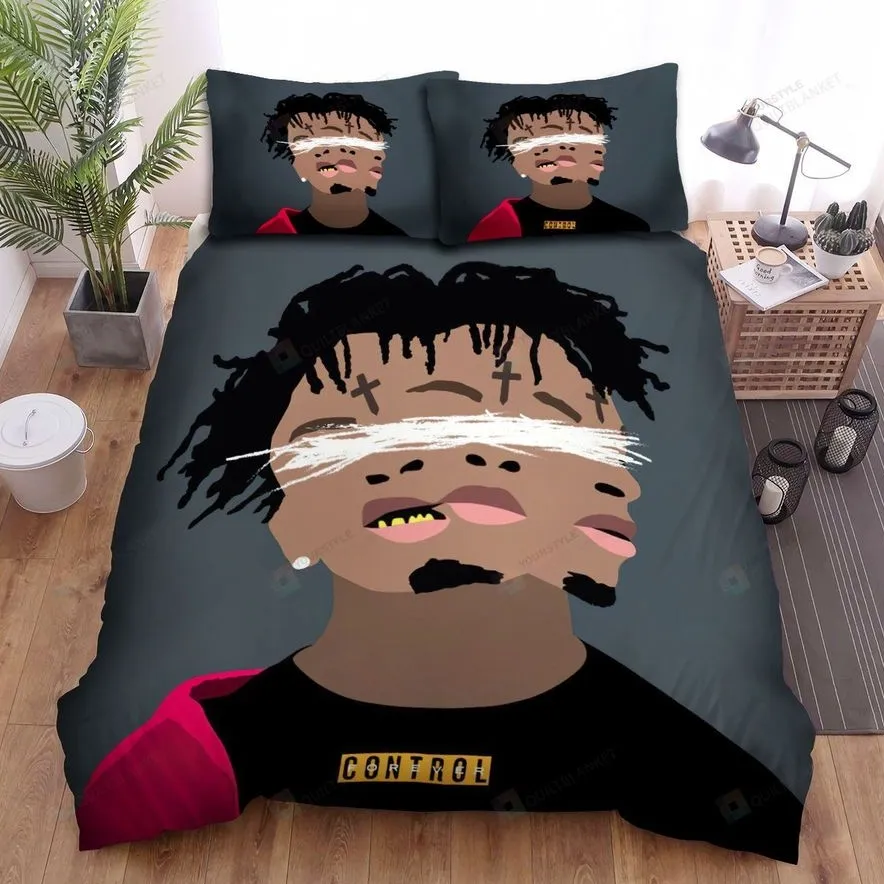 21 Savage With Gold Teeth Art Bed Sheets Spread Comforter Duvet Cover Bedding Sets