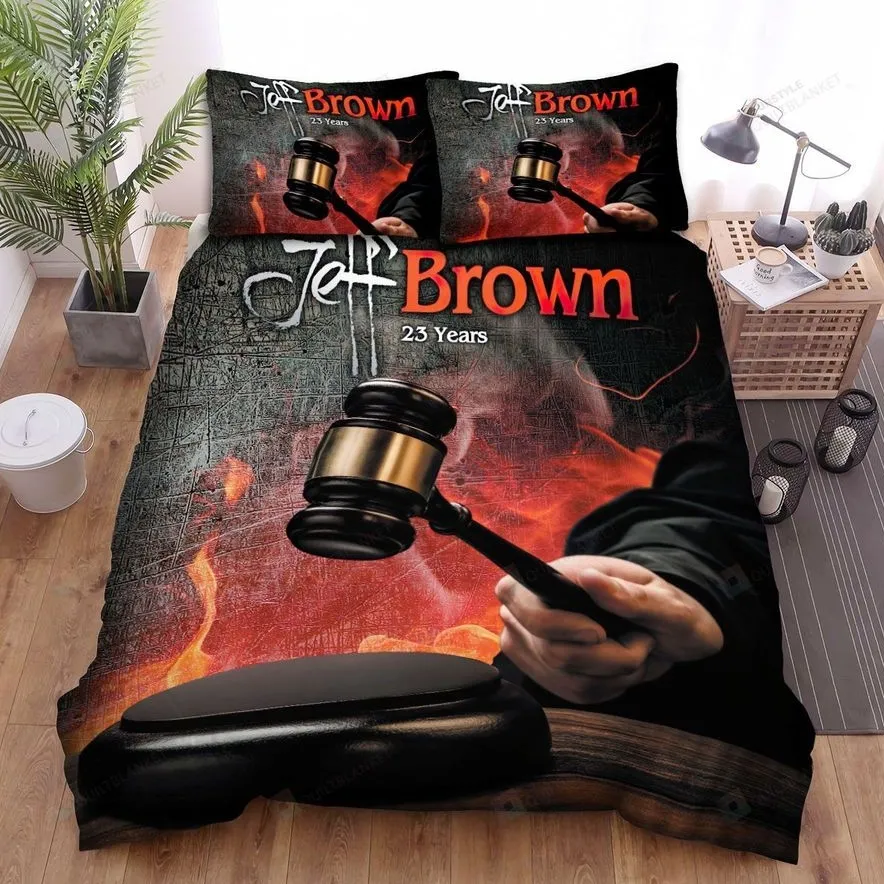 23 Years Jeff Brown Bed Sheets Spread Comforter Duvet Cover Bedding Sets