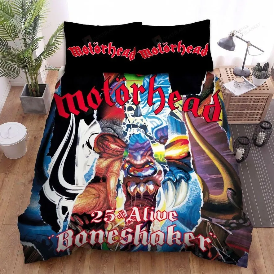 25 &Amp Alive Motorhead Bed Sheets Spread Comforter Duvet Cover Bedding Sets