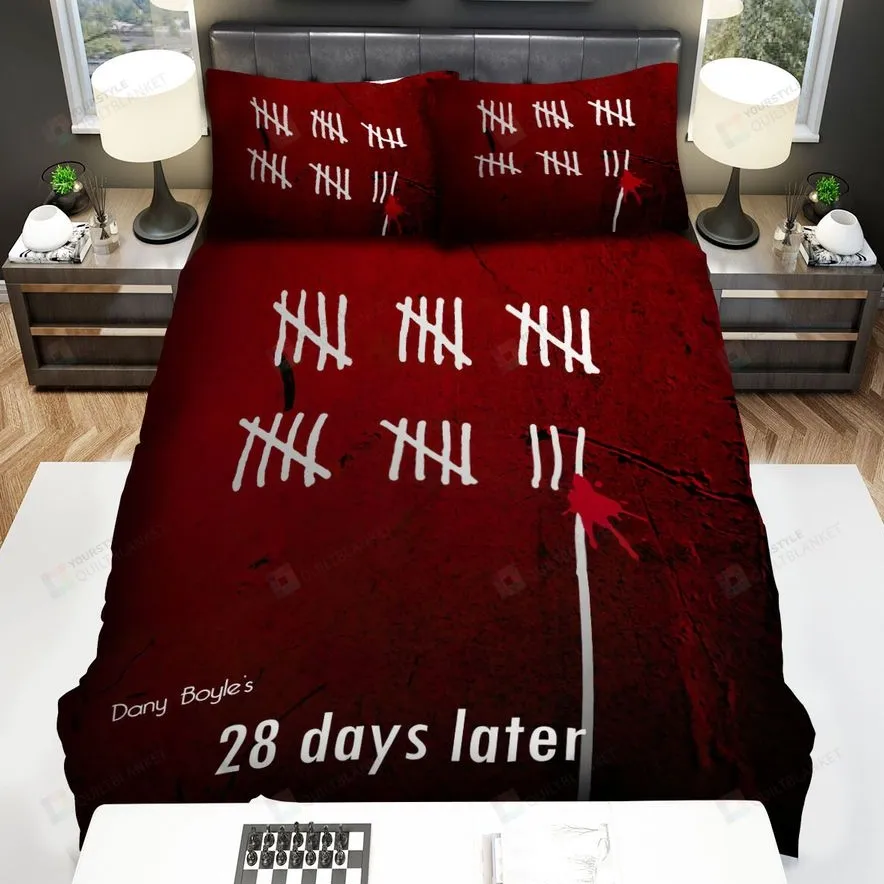 28 Days Later Movie Poster Iii Photo Bed Sheets Spread Comforter Duvet Cover Bedding Sets