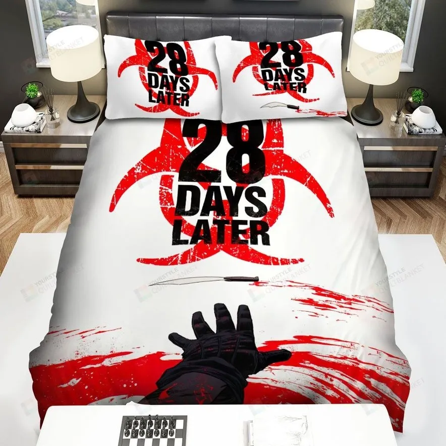 28 Days Later Movie Poster Photo Bed Sheets Spread Comforter Duvet Cover Bedding Sets