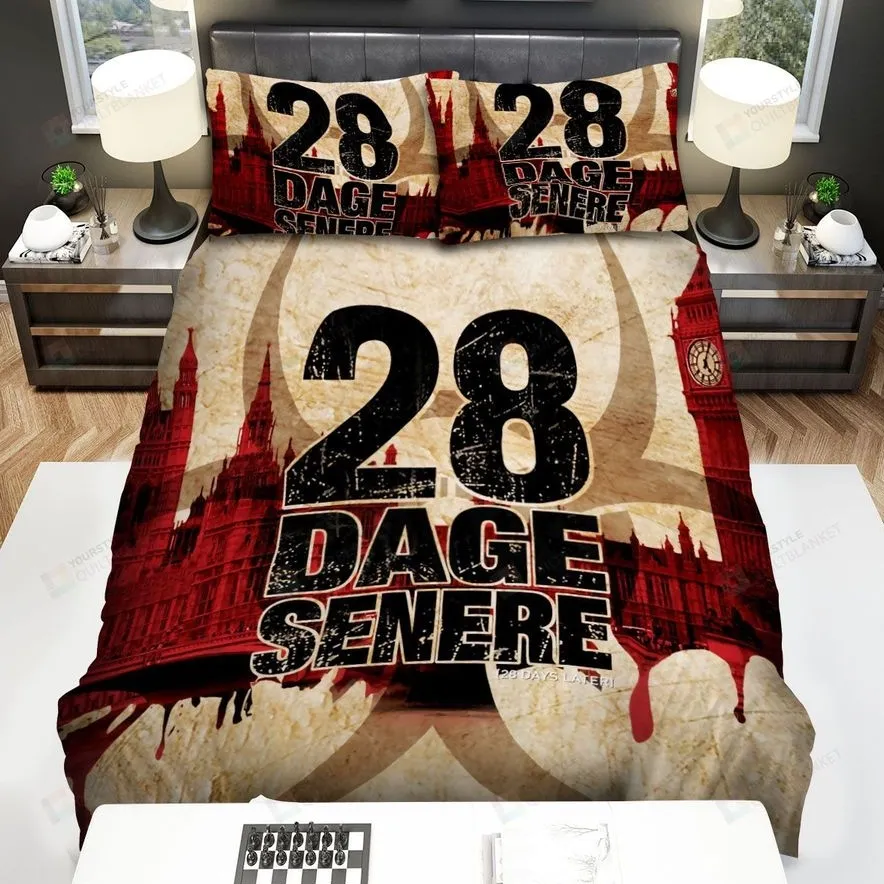 28 Days Later Movie Poster Vii Photo Bed Sheets Spread Comforter Duvet Cover Bedding Sets