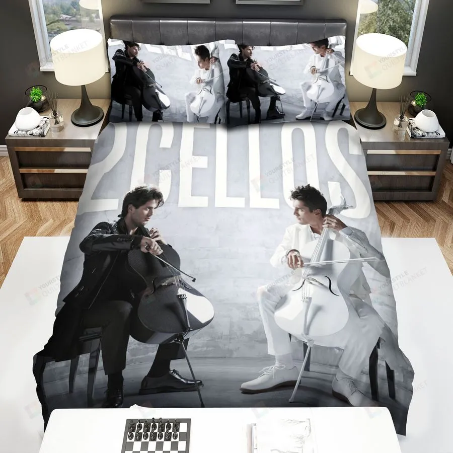 2Cellos Black &Amp White Bed Sheets Spread Comforter Duvet Cover Bedding Sets