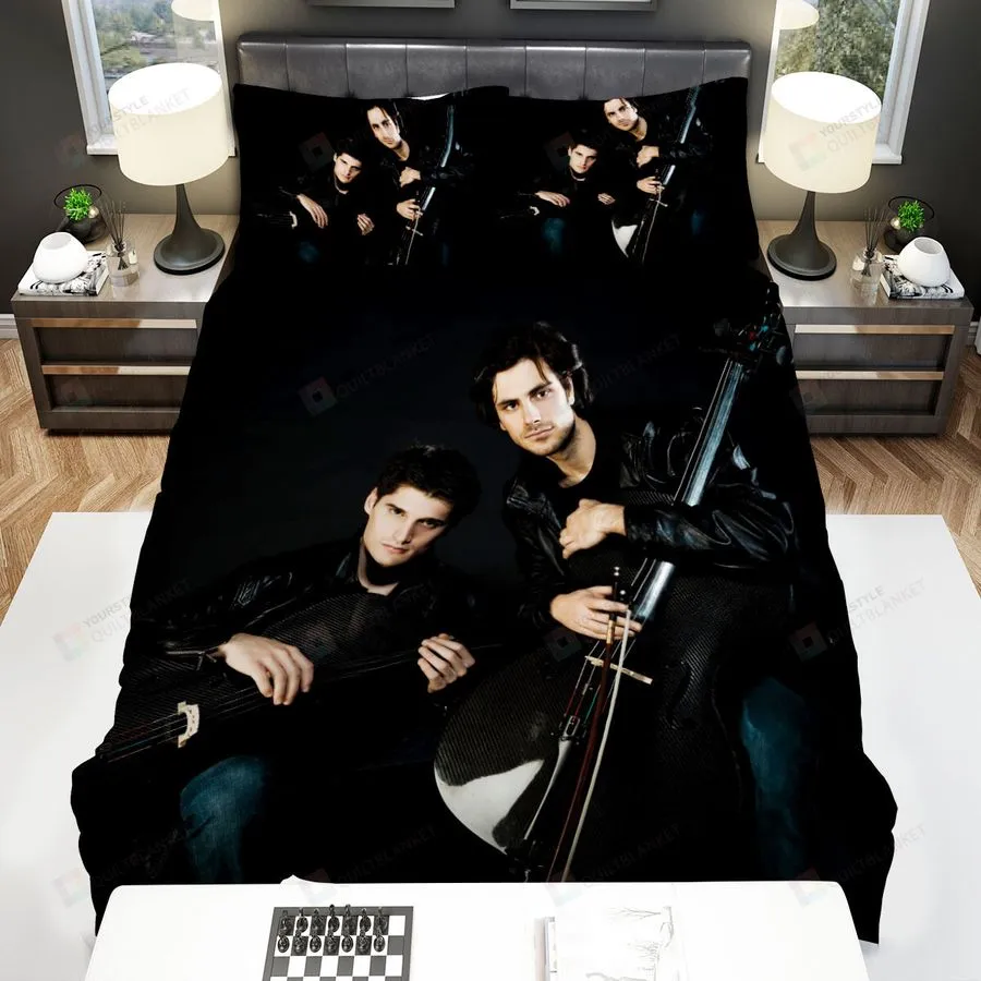2Cellos In Black Bed Sheets Spread Comforter Duvet Cover Bedding Sets